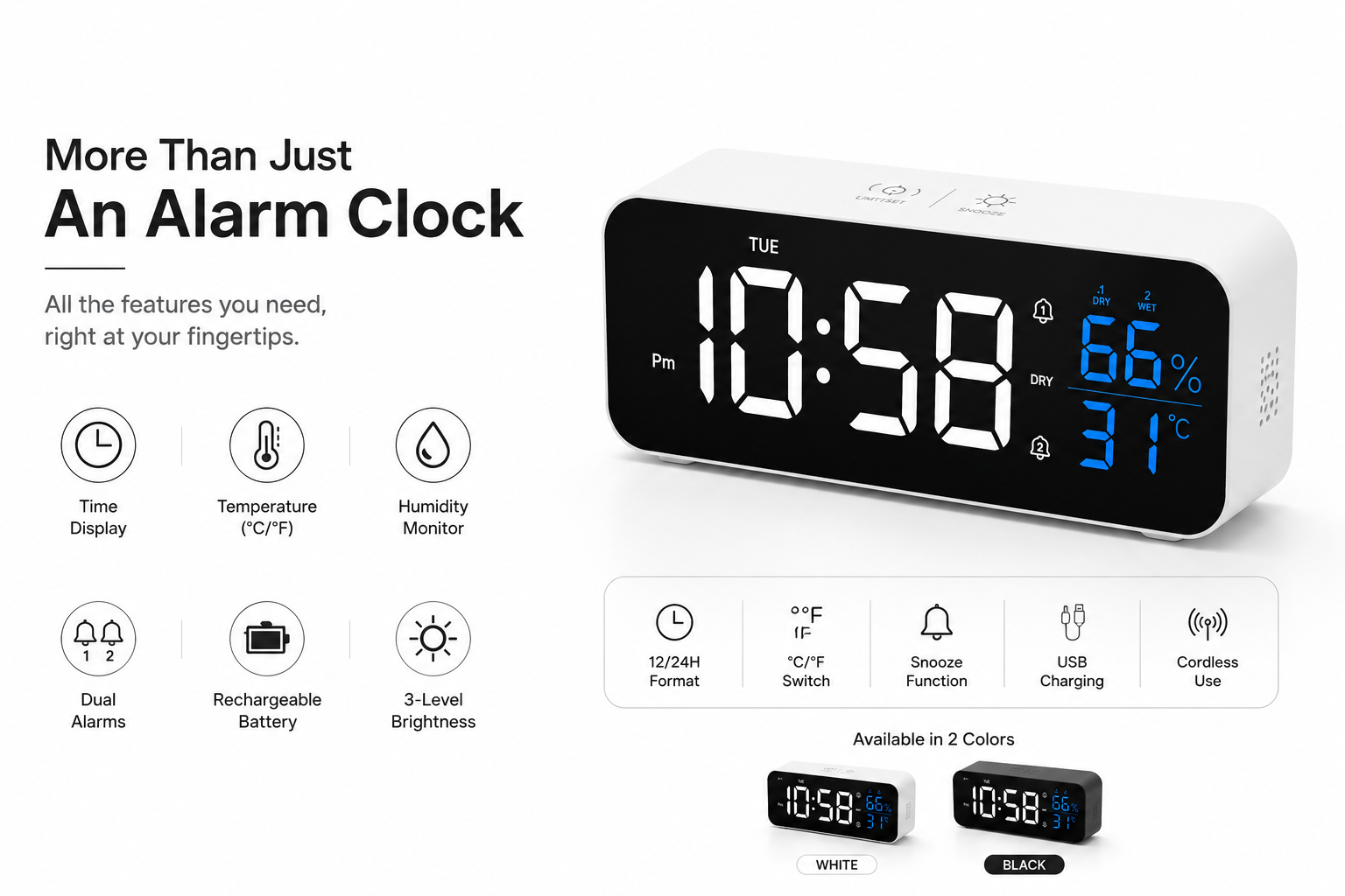 AuraTime™ Smart Clock