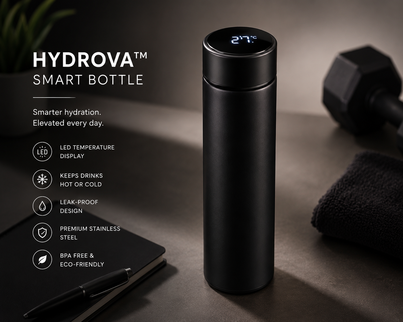 Hydrova™ Smart Bottle